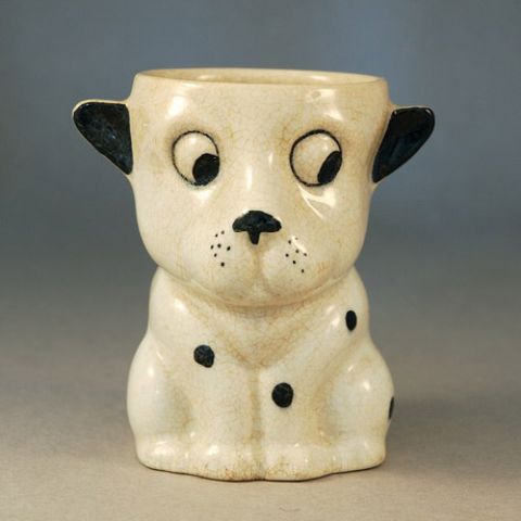 1930s Egg Cup modelled as a seated Dog (Sold)