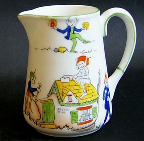 Paragon China Milk Jug by J. A. Robinson